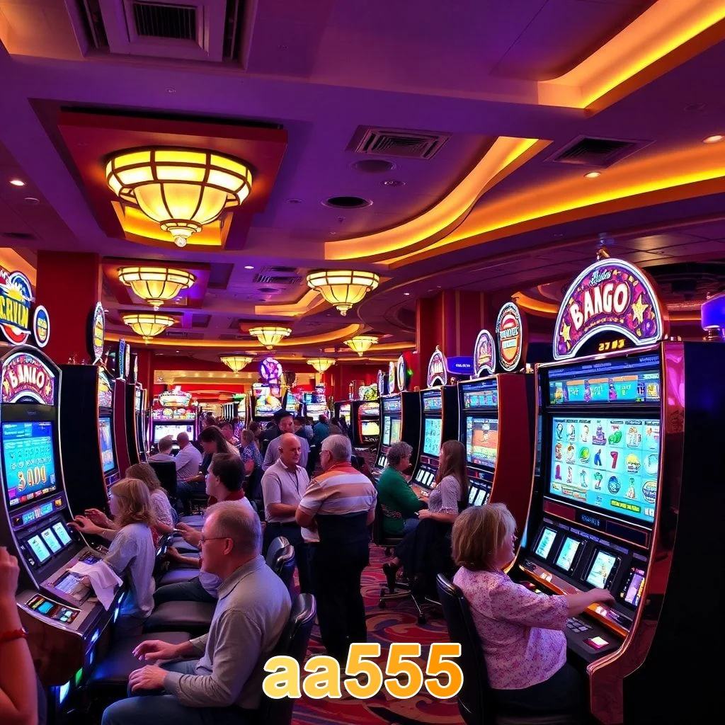 Variedade de slots aa555